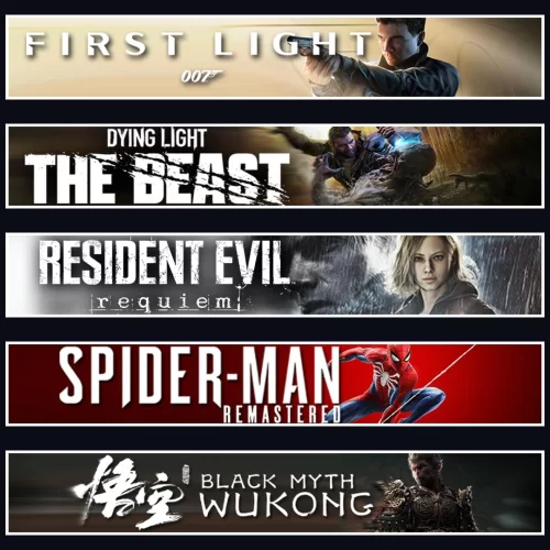 007 +Beast +Evil 9 +Spider 1 +Wukong